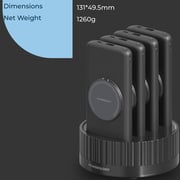 Powerology 4-in-1 Wireless Power Bank Station 10000mAh Black PPBCHA2641BK