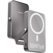 Powerology Wireless Power Bank 10000mAh Titanium PPBCHA36-TI