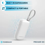 Powerology Power Bank 5000mAh White PPBCHA65-WH