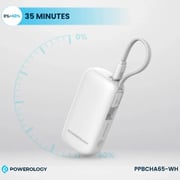 Powerology Power Bank 5000mAh White PPBCHA65-WH