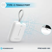 Powerology Power Bank 10000mAh White PPBCHA66-WH