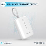 Powerology Power Bank 10000mAh White PPBCHA66-WH