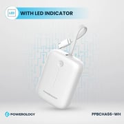 Powerology Power Bank 10000mAh White PPBCHA66-WH