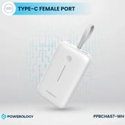 Powerology Power Bank 20000mAh White PPBCHA67-WH