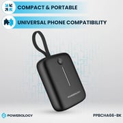 Powerology Power Bank 10000mAh Black PPBCHA66-BK