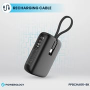 Powerology Power Bank 10000mAh Black PPBCHA66-BK