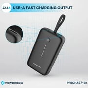 Powerology Power Bank 20000mAh Black PPBCHA67-BK