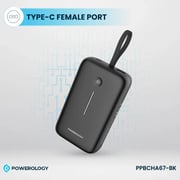 Powerology Power Bank 20000mAh Black PPBCHA67-BK