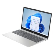 HP 15-FC0034NE Laptop AMD Ryzen 7-7730U / 15.6 Inch FHD / 512GB SSD / 16GB RAM / AMD Radeon Graphics / Windows 11 / English & Arabic Keyboard / Silver / Middle East Version – [7Y7G7EA]