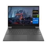 HP 15-FA1111NE Victus Gaming Laptop Intel Core-i7-13700H / 15.6 Inch FHD 144Hz IPS / 512GB SSD / 16GB RAM / GeForce RTX 4050 6GB GDDR6 Graphics / Windows 11 / English & Arabic Keyboard /Mica Silver / Middle East Version – [9U5Y8EA]