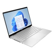 HP Pavilion x360 2-in-1 Laptop14-EK1038NE Laptop Intel Core i7-1355U / 14 Inch FHD IPS Touchscreen / 512GB SSD / 16GB RAM / Intel Iris Xe Graphics/ Windows 11 / English & Arabic Keyboard / Silver / Middle East Version – [9Z7N4EA]