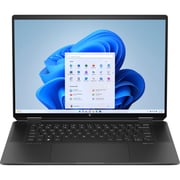 HP Spectre x360 (2024) Laptop - 1st Series / Intel Core Ultra 7-155H / 16inch OLED / 1TB SSD / 32GB RAM / 6GB NVIDIA GeForce RTX 4050 Graphics / Windows 11 Home / English & Arabic Keyboard / Nightfall Black Aluminium / Middle East Version - [16-AA0005NE]
