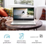 HP Pavilion (2023) Laptop - 13th Gen / Intel Core i5-1335U / 15.6inch FHD / 1TB SSD / 16GB RAM / Shared Intel Iris Xe Graphics / Windows 11 / English Keyboard / Siver / International Version - [15T-EG300]
