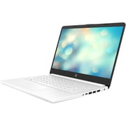 HP (2019) Laptop - Intel Pentimu Silver-N5030 / 14inch HD / 256GB SSD / 4GB RAM / Shared Intel UHD Graphics 605 / Windows 11 / English Keyboard / Snow White / International Version - [14-DQ0732]