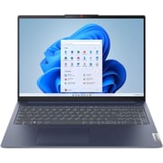 Lenovo IdeaPad Slim 5 16IRL8 (2023) Latop - 13th Gen / Intel Core i7-1355U / 16inch WUXGA / 512GB SSD / 16GB RAM / Shared Intel Iris Xe Graphics / Windows 11 Home / English Keyboard / Abyss Blue / International Version - [82XF001TUS]