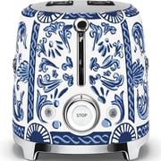 Smeg Dolce & Gabbana Blu Mediterraneo Toaster TSF01DGBUK