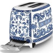 Smeg Dolce & Gabbana Blu Mediterraneo Toaster TSF01DGBUK