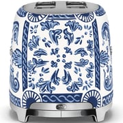 Smeg Dolce & Gabbana Blu Mediterraneo Toaster TSF01DGBUK