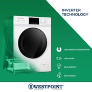 Westpoint Front Load Washer & Dryer 8 kg/5 kg WDMT-81424E