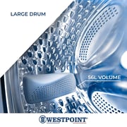 Westpoint Front Load Washer & Dryer 8 kg/5 kg WDMT-81424E