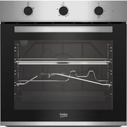 Beko 60cm Built-in Gas Oven, 72L, Mechanical Timer, A+ Rating, Stainless Steel - BBIGT22100XML
