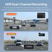 70mai A810 4K Dash Cam 2 Set with Sony Starvis 2 IMX678