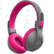 Jlab JBuddies Studio 2 Wireless Kids On Ear Headset Grey/Pink
