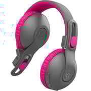 Jlab JBuddies Studio 2 Wireless Kids On Ear Headset Grey/Pink