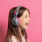 Jlab JBuddies Studio 2 Wireless Kids On Ear Headset Grey/Pink