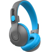 Jlab JBuddies Studio 2 Wireless Kids On Ear Headset Grey/Blue
