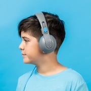 Jlab JBuddies Studio 2 Wireless Kids On Ear Headset Grey/Blue