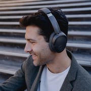Jlab JBuds Lux ANC Wireless On Ear Headset Graphite