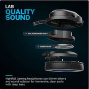 Jlab Nightfall Gaming On Ear Headset Black