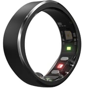 Ringconn Titanium Smart Ring Size 7 Black