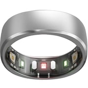 Ringconn Titanium Smart Ring Size 7 Silver