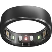 Ringconn Titanium Smart Ring Size 8 Black