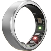 Ringconn Titanium Smart Ring Size 8 Silver