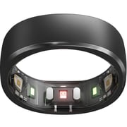 Ringconn Titanium Smart Ring Size 11 Black