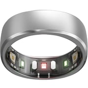 Ringconn Titanium Smart Ring Size 11 Silver