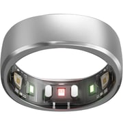 Ringconn Titanium Smart Ring Size 13 Silver