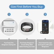 Ringconn Sizing Kit To Measure Size Black