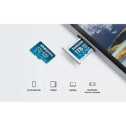 Samsung EVO microSDXC Card/SD Adapter 512GB Blue MB-ME512SA/AM