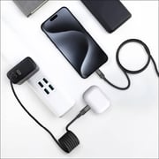 Momax 60W USB-C TO C Magnetic Cable 1m Desert Titanium