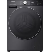 Hisense Front Load 12 kg Inverter Motor, 1400 RPM, Premium Black Washing Machine – WF5S1245BT2