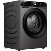 Hisense Front Load 10.5 kg Inverter Motor, 1400 RPM, Wi-Fi, Titanium Grey Washing Machine – WF3S1143BT6