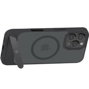 Smartix Premium Designer Stand Case Black iPhone 16 Pro Max