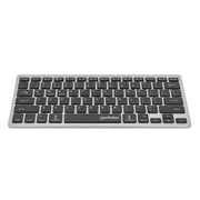 Manhattan Ultra Slim Dual-Mode Wireless Keyboard - Dark Gray / Black
