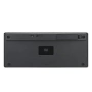 Manhattan Ultra Slim Dual-Mode Wireless Keyboard - Dark Gray / Black
