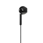 E-train Feather light Comfort Wired Earphone - Black - HP61B