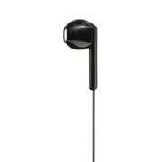 E-train Feather light Comfort Wired Earphone - Black - HP61B
